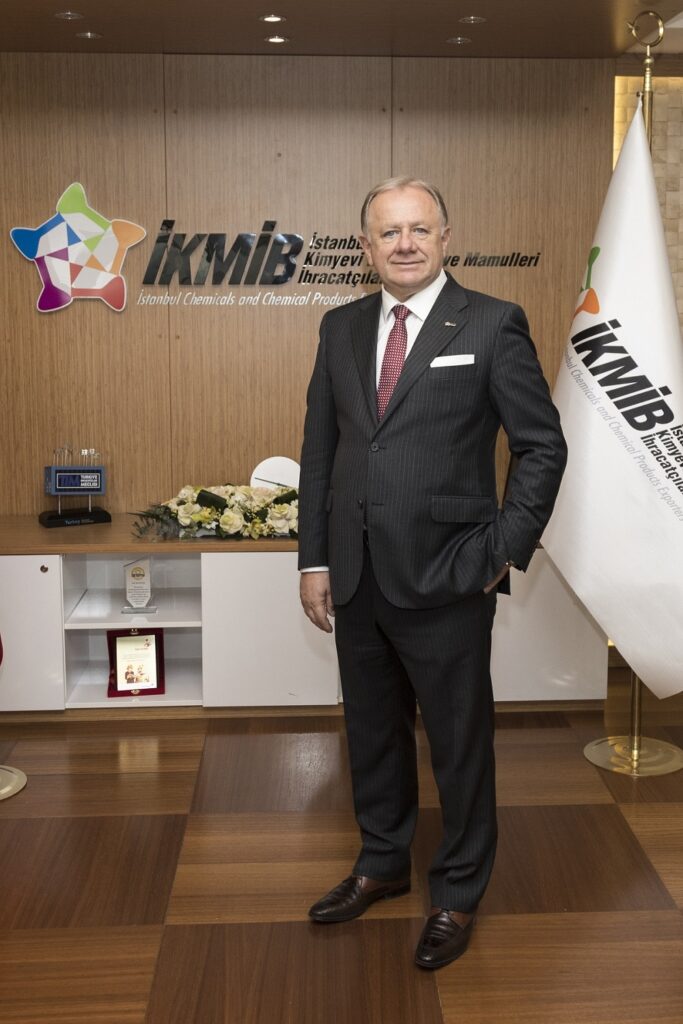 İstanbul Kimyevi Maddeler ve Mamulleri İhracatçıları Birliği (İKMİB) Yönetim Kurulu Başkanı Adil Pelister
